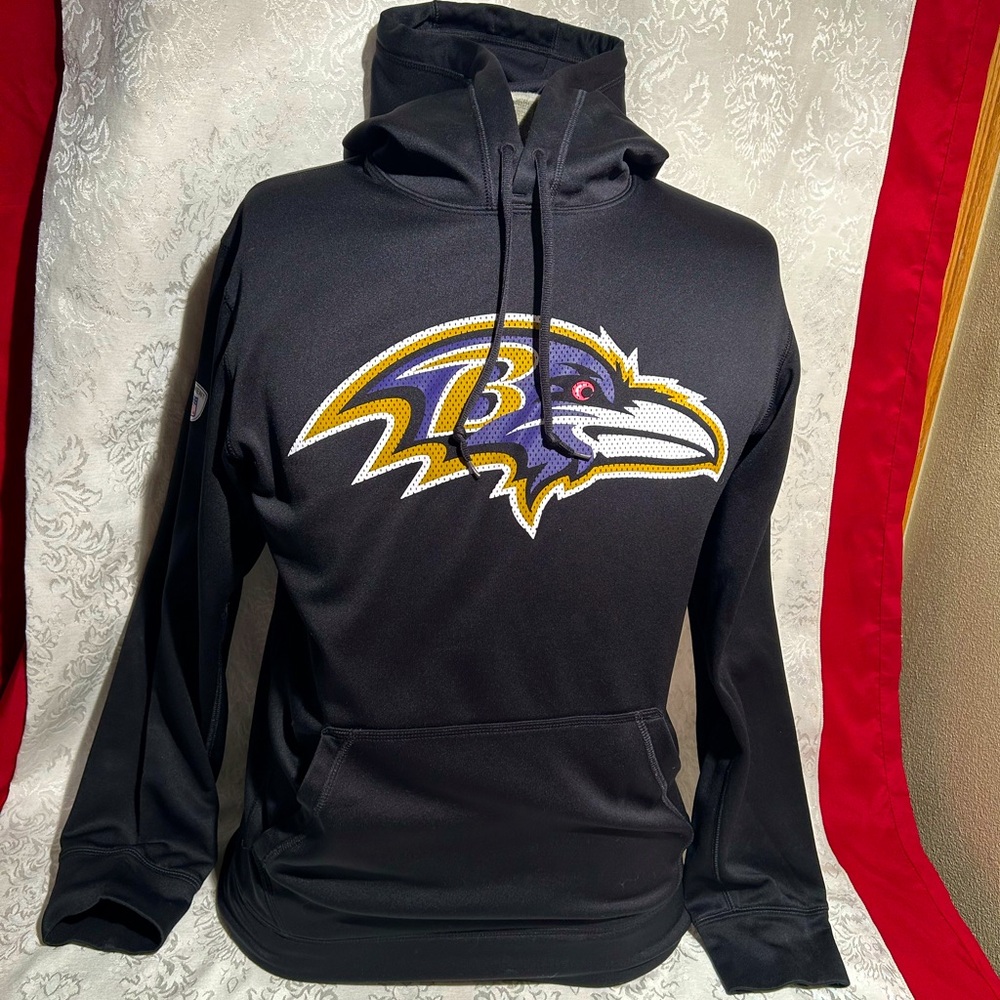 Nike Baltimore Ravens black hoodie men’s small